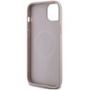 Etui GUESS 4G Collection Leather Metal Logo MagSafe do Apple iPhone 14 Plus/15 Plus Różowy Dominujący kolor Różowy