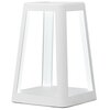 Lampa stołowa LEXON Lantern LH94W z ładowarką indukcyjną Biały Materiał ABS