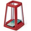 Lampa stołowa LEXON Lantern LH94DR z ładowarką indukcyjną Ciemnoczerwony Zasilanie Akumulatorowe