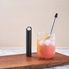 Słomka LEXON Nomaday UV Straw Czarny Kolor Czarny