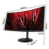 Monitor ACER Nitro XZ2 XZ342CUS3BMIIPPHX 34" 3440x1440px 180Hz 1 ms [VRB] Curved Przeznaczenie Dla gracza