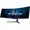Monitor ACER Predator X49Xbmipphuzx 49" QD-OLED 5120x1440px 240Hz 0.03 ms [GTG] Curved Częstotliwość odświeżania obrazu [Hz] 240