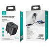 Adapter podróżny USAMS T59 Czarny Kolor Czarny