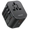 Adapter podróżny USAMS T59 Czarny Rodzaj produktu Adapter