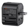 Adapter podróżny USAMS T59 Czarny Obszar zastosowania Uniwersalny