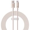 Kabel USB - USB-C BASEUS Habitat 100 W 2m Różowy