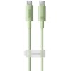 Kabel USB-C - USB-C BASEUS Habitat 100 W 2m Zielony