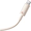 Kabel USB - USB-C BASEUS Habitat 100 W 1m Różowy Typ USB-A - USB-C