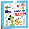 Książka z zadaniami Disney Maluch Elementarz 2-latka (twarda okładka)
