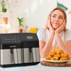 Air Fryer Frytkownica beztłuszczowa BLACK&DECKER ES9730090B z podwójnym koszem Pojemność misy [l] 3.5
