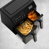 Air Fryer Frytkownica beztłuszczowa BLACK&DECKER ES9730090B z podwójnym koszem Zakres temperatury (min-max) 80 - 200 °C