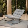 Fotel bujany MIRPOL Vibe-b Rodzaj Fotel bujany