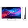 Telewizor SHARP 50GR8465E 50" QLED 4K 144Hz Google TV Dolby Vision Dolby Atmos HDMI 2.1 Smart TV Tak