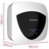 Bojler elektryczny ARISTON Andris Elite U 3105086 10 l Podumywalkowy Szerokość [mm] 360