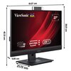 Monitor VIEWSONIC VG2757V-2K 27" 2560x1440px IPS 100Hz Częstotliwość odświeżania obrazu [Hz] 100