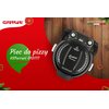 Piec do pizzy G3FERRARI G10177 Anniversary 1200W średnica 33.5 cm Czarny Płyta do pieczenia Tak