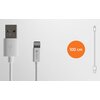 Kabel USB - Lightning NATEC Prati 12W 1 m Biały Obsługiwane zasilanie [W] do 12