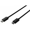 Kabel USB-C - USB-C NATEC Prati 100W 1 m Czarny