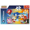 Puzzle TREFL Sonic The Hedgehog Sonic w akcji 17387 (60 elementów) Seria Sonic The Hedgehog