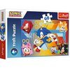 Puzzle TREFL Sonic The Hedgehog Sonic w akcji 17387 (60 elementów)