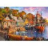 Puzzle TREFL Premium Plus Quality Tea Time Nadmorski zakątek 10796 (1000 elementów) Seria Tea Time