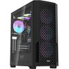 Obudowa DARKFLASH DF2100 Czarny + 4 wentylatory ARGB Standard płyty głównej microATX