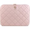 Etui na laptopa GUESS Quilted 4G 13-14 cali Różowy