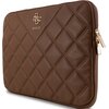 Etui na laptopa GUESS Quilted 4G 13-14 cali Brązowy Pasuje do laptopa [cal] 13 - 14