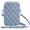 Torebka GUESS Zip 4G Triangle Niebieski Seria telefonu Uniwersalny