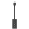 Słuchawki HATOR Hypergang 2 USB 7.1 Czarny Dźwięk przestrzenny 7.1