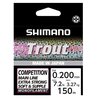 Żyłka SHIMANO Trout Competition 0.20 mm / 150 m Czerwony