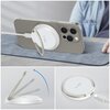 Ładowarka indukcyjna TECH-PROTECT QI15W-A33 Magnetic  15W Biały Qi MagSafe Czujniki Zabezpieczenie przed zwarciem
