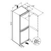 Lodówka LIEBHERR CUEFE 331 181.2cm Srebrna Sterowanie Mechaniczne