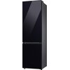 Lodówka SAMSUNG BESPOKE AI RB38C7B6A22 EF AI No Frost 203cm Czarne szkło Wyświetlacz Wewnętrzny