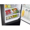 Lodówka SAMSUNG BESPOKE AI RB38C7B6A22 EF AI No Frost 203cm Czarne szkło Funkcje dodatkowe Optimal Fresh+