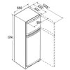 Lodówka LIEBHERR CTELE 2131 124.1cm Srebrna Zmiana kierunku otwierania drzwi Tak