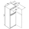 Lodówka LIEBHERR CTPELE 231 140.1cm Srebrna Kolor / wykończenie frontu Srebrny
