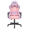 Fotel HELL'S CHAIR HC- 1004 Kids Colorful Różowo-fioletowy Materiał obicia Skóra ekologiczna