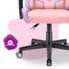 Fotel HELL'S CHAIR HC- 1004 Kids Colorful Różowo-fioletowy Wysokość siedziska [cm] 47 - 57