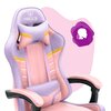 Fotel HELL'S CHAIR HC- 1004 Kids Colorful Różowo-fioletowy Rekomendowany wzrost [cm] 125 - 150
