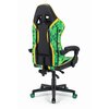 Fotel HELL'S CHAIR HC-1005 Cube Zielono-czarny Dopuszczalna waga [kg] 120