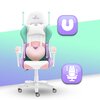 Fotel HELL'S CHAIR Rainbow Różowy Kolor Różowy