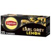 Herbata LIPTON Earl Grey Lemon (25 sztuk) Liczba saszetek 25