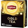 Herbata LIPTON Gold (92 sztuki) Aromat Nuta kwiatowa