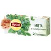 Herbata LIPTON Mięta z Eukaliptusem (20 sztuk) Aromat Mięta z eukaliptusem