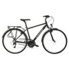 Rower trekkingowy KROSS Explorer 2.0 M19 28 cali męski Czarno-srebrny Rama Aluminiowa