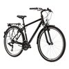 Rower trekkingowy KROSS Trans 1.0 M23 28 cali męski Czarno-szary