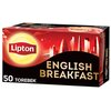 Herbata LIPTON English Breakfast (50 sztuk) Liczba saszetek 50