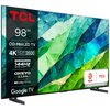 Telewizor TCL 98C855 98" MINILED 4k 144Hz Google TV Dolby Atmos Dolby Vision HDMI2.1