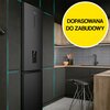 Lodówka HISENSE RB440N4WFE No Frost 200.4cm Czarna Podajnik wody Licowane drzwi Szuflada z niższą temperaturą Liczba agregatów 1